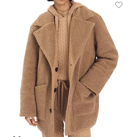 10 Crosby Derek Lam Jackets & Blazers - Derek Lam 10 Crosby Amelie Faux Shearling Reversible Jacket